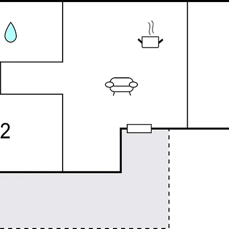 Dom wakacyjny 2 Bedroom Cozy In